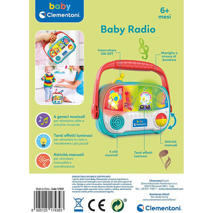 CLEMENTONI Baby Radio - 17439