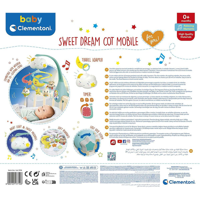 CLEMENTONI Baby Clementoni Sweet And Dream Carillon - 17710