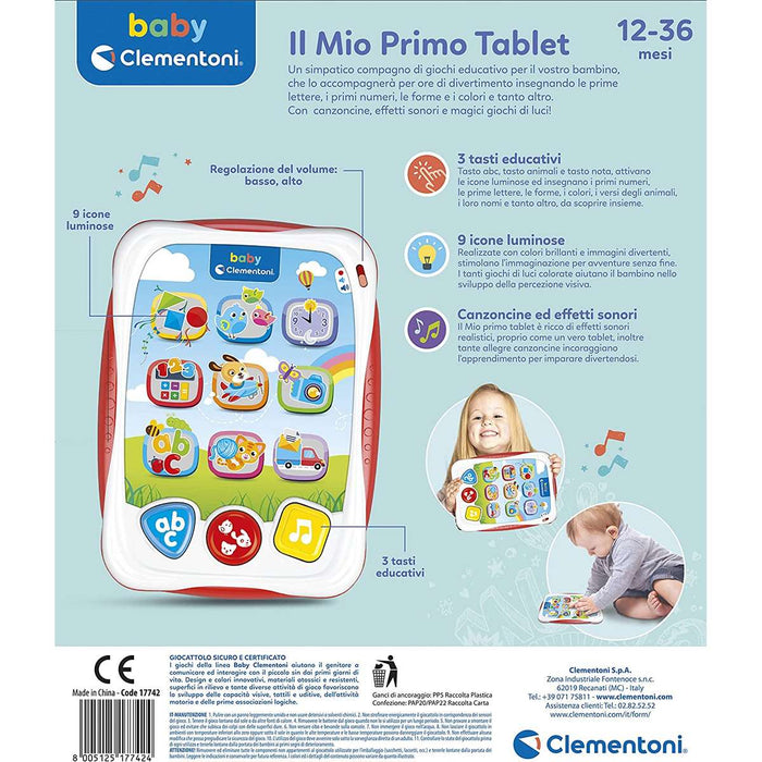 CLEMENTONI Il Mio Primo Tablet - 17742
