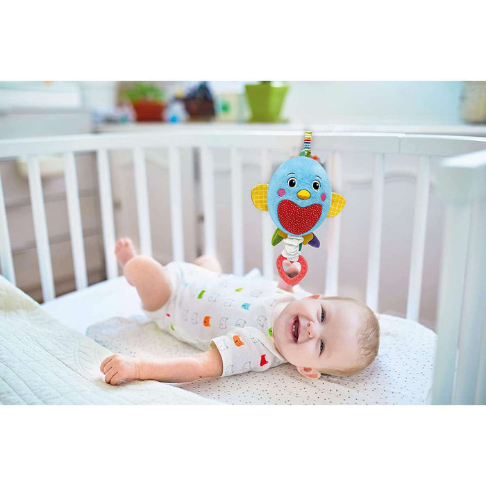CLEMENTONI Soft Bird Musical Plush - Uccellino Carillon - 17794