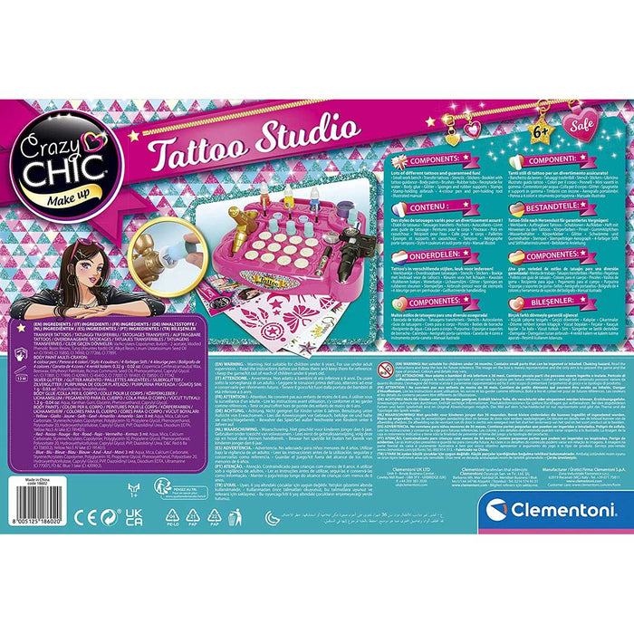 CLEMENTONI Crazy Chic Tattoo Studio - 18602