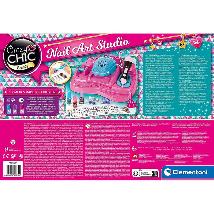 CLEMENTONI Crazy Chic Nail Art Studio - 18730