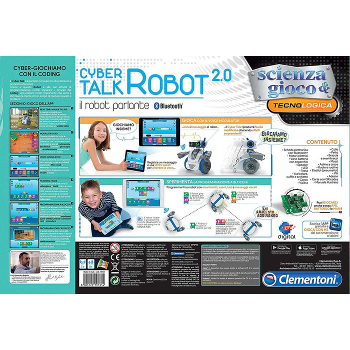 CLEMENTONI Cyber Talk Robot 2.0 - 19131