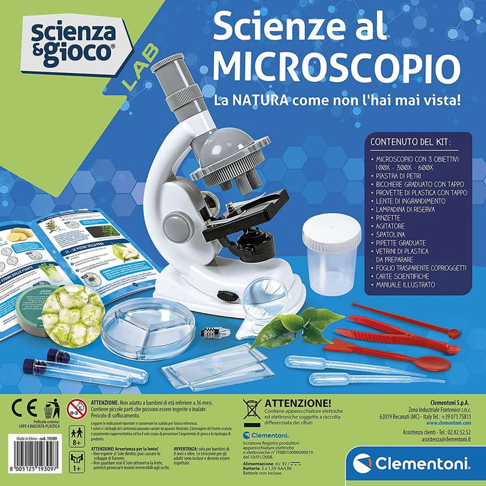 CLEMENTONI Scienze Al Microscopio - 19309