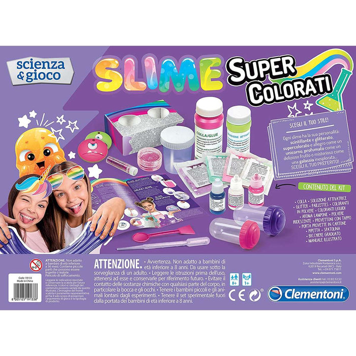 CLEMENTONI Slime Super Colorati - 19355