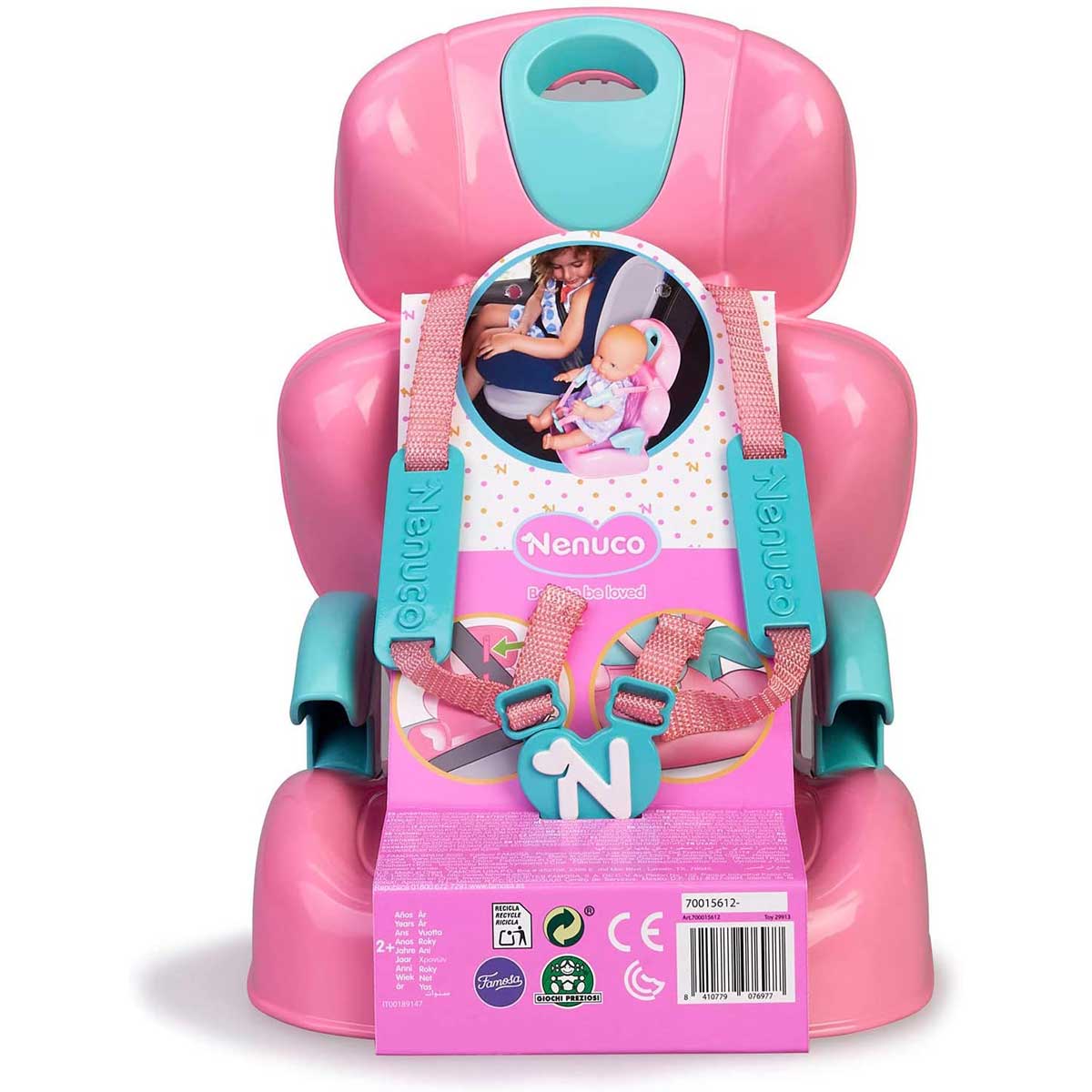 Nenuco - Seggiolino Auto, Accessorio Per Trasportare Bambola Nenuco Per Bambine I Dai 2 Anni 700016257 2