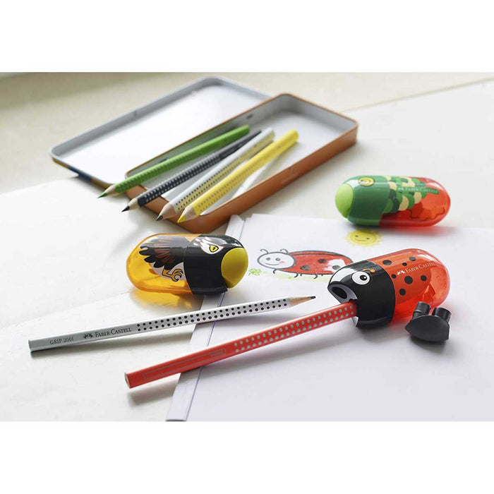 TEMPERAMATITE CON GOMMA IMPRONTE ANIMALI FABER-CASTELL da 1,78 € 