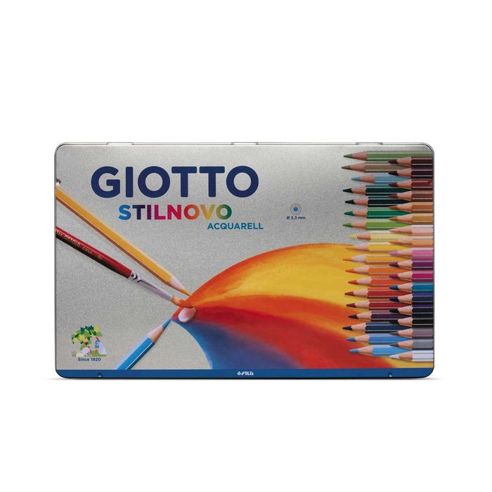 FILA Giotto Stilnovo Acquarellabili Scatola In Metallo 36 Pezzi - 25640000