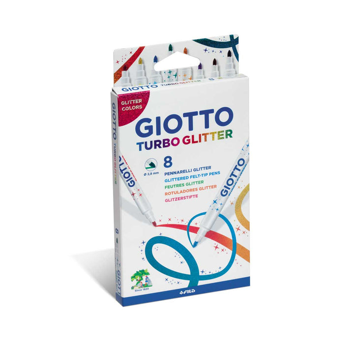 FILA Giotto Turbo Glitter Astuccio 8 Pezzi - 425800