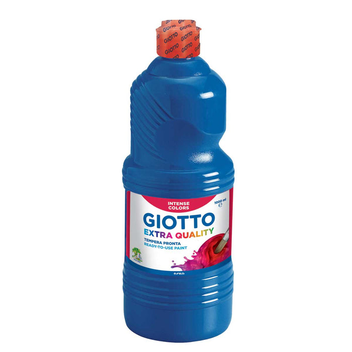 FILA Giotto Tempera Pronta Qualità Extra Blu Oltremare Flacone 1000 Ml - 533417