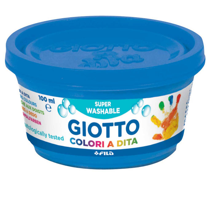 FILA Giotto Colori A Dita Confezione 6 X 100 Ml - 534100