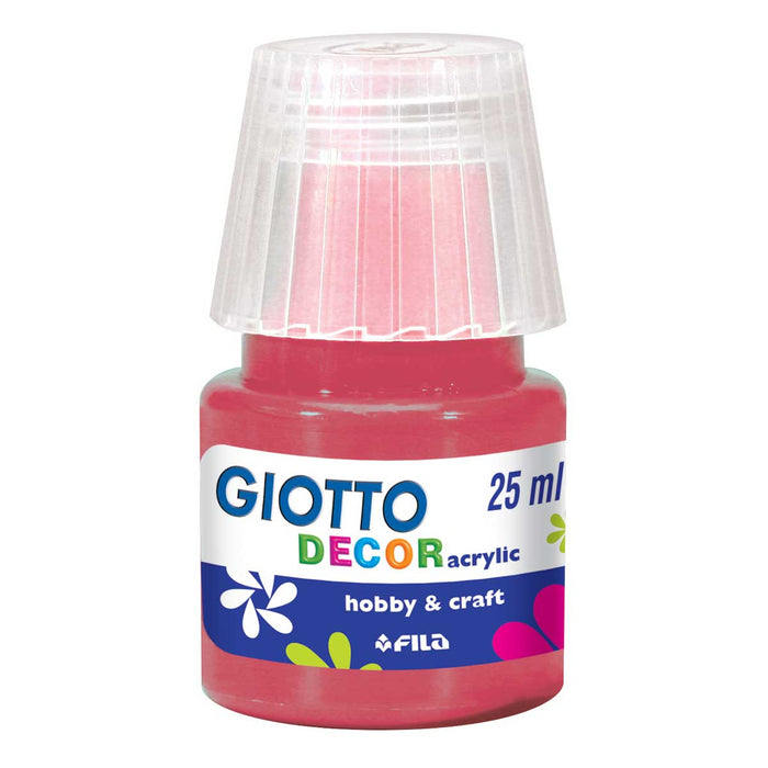 FILA Giotto Decor Acrylic 25 Ml Rosso Carminio - 538109