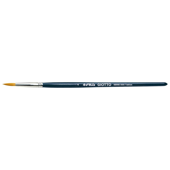 FILA Giotto Pennelli Punta Tonda Serie 500 Taklon Misura N° 4 - 560400
