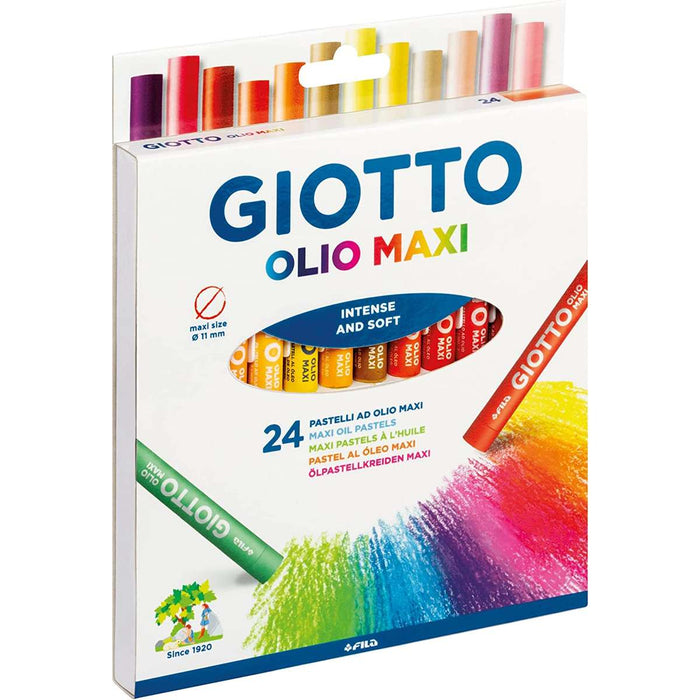 FILA Giotto Pastelli A Olio Maxi 24 Colori - F293800
