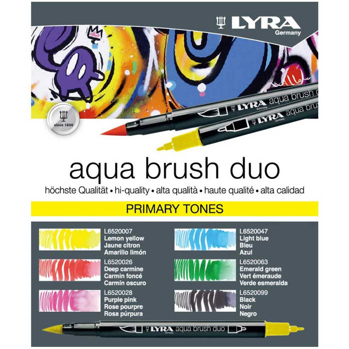 FILA Aqua Brush Duo 12 Colori Primari - L6521060