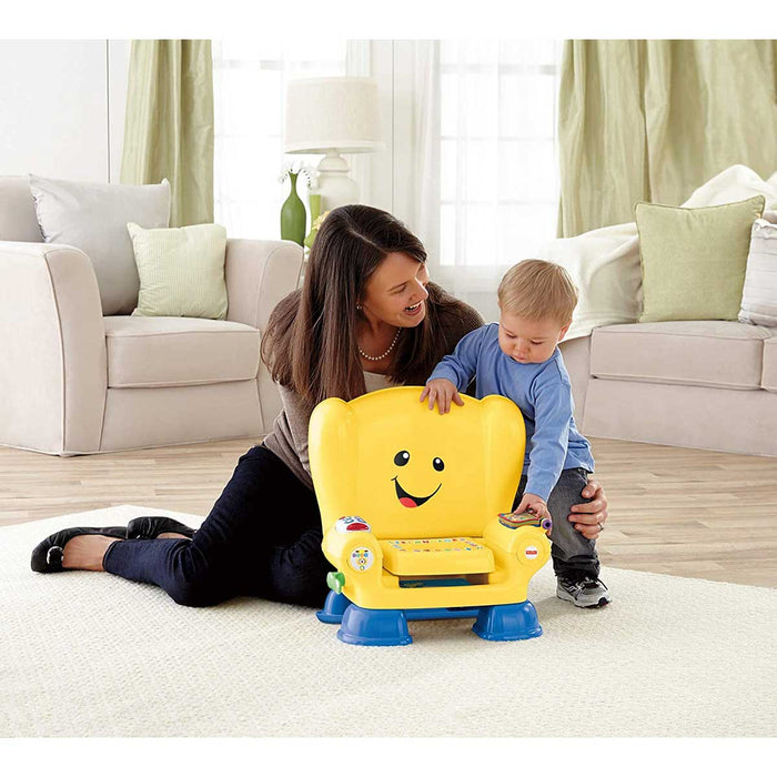 MATTEL - Fisher-Price Poltroncina Cagnolino Ridi & Impara, Giocattolo Per Bambini 12+ Mesi - BHB16