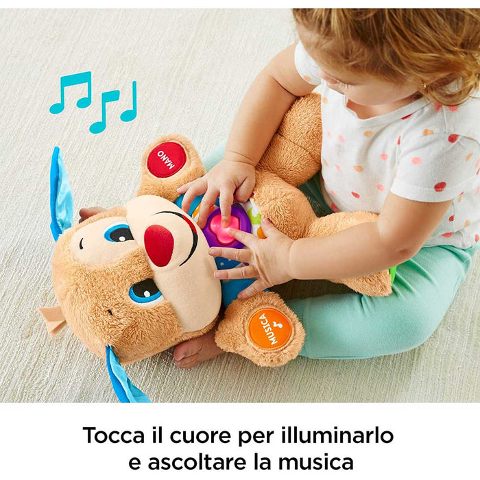 MATTEL - Fisher-Price Il Cagnolino Smart Stages Ridi & Impara, Giocattolo Per Bambini 6+ Mesi - FPM51