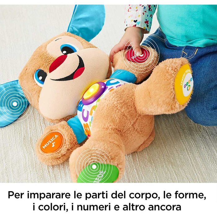 MATTEL - Fisher-Price Il Cagnolino Smart Stages Ridi & Impara, Giocattolo Per Bambini 6+ Mesi - FPM51