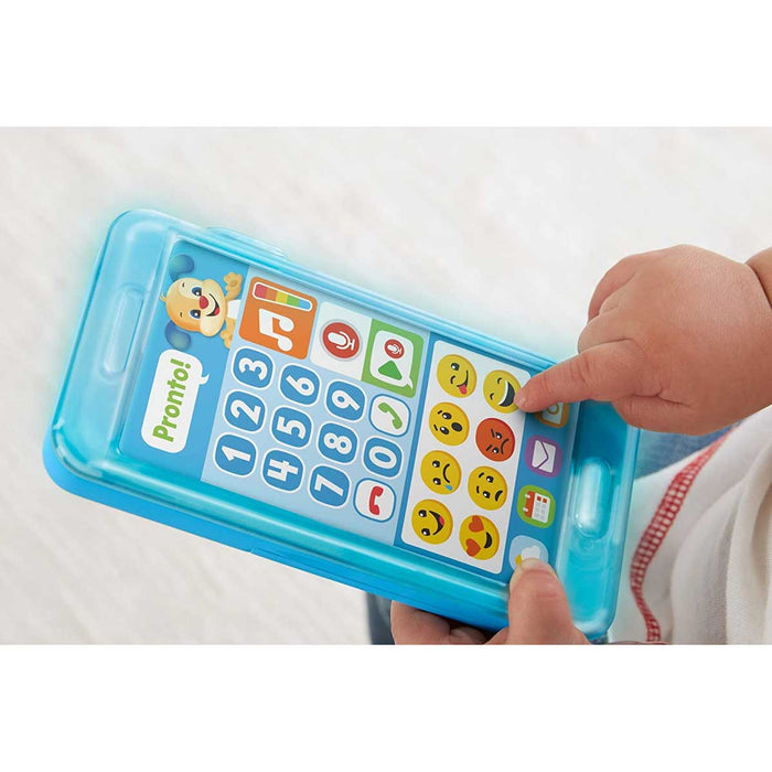 MATTEL - Fisher-Price Smartphone Lascia Un Messaggio Ridi & Impara, Giocattolo Per Bambini 18+ Mesi - FPR15