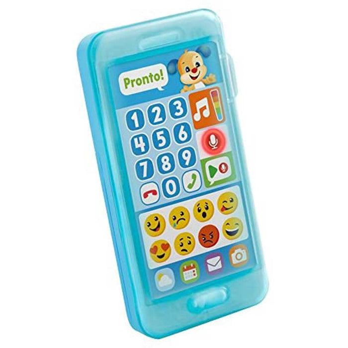 MATTEL - Fisher-Price Smartphone Lascia Un Messaggio Ridi & Impara, Giocattolo Per Bambini 18+ Mesi - FPR15