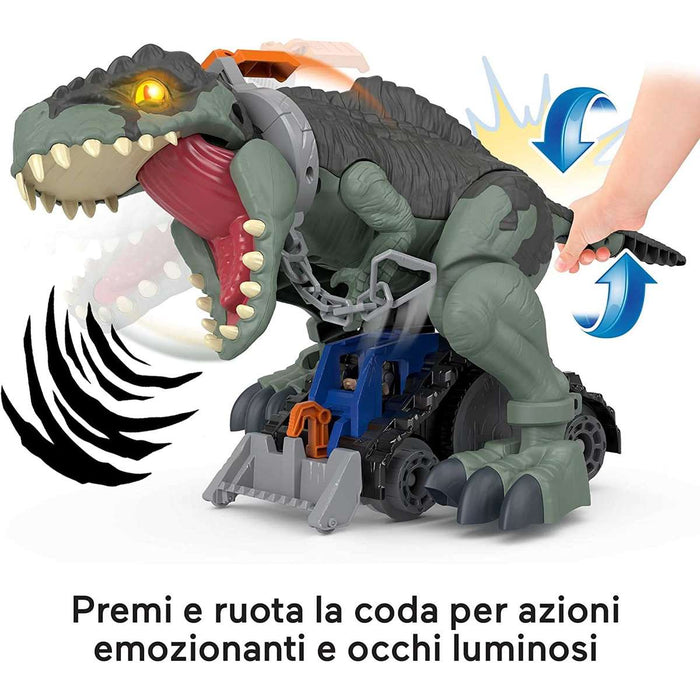 MATTEL Jurassic World Mega Dino Calpesta E Ruggisci - GWT22