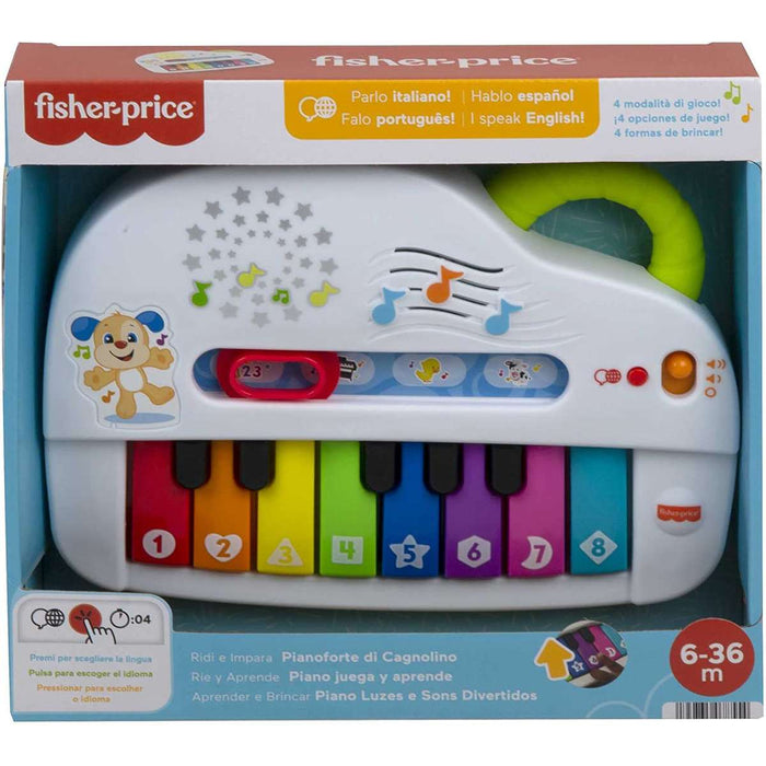 FISHER PRICE Laugh & Learn Silly Sounds Light-Up Piano - HHX13