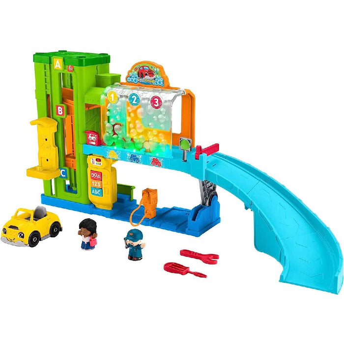 MATTEL Fisher Price - Little People Garage Autolavaggio - HRB34