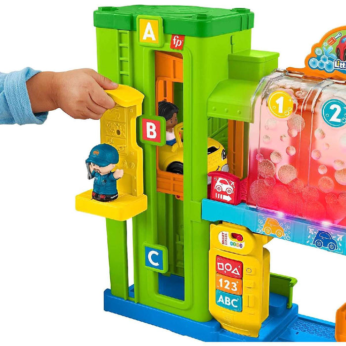 MATTEL Fisher Price - Little People Garage Autolavaggio - HRB34