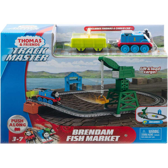 MATTEL Trenino Thomas Pista Brendam Fish Market - IMGFJ76