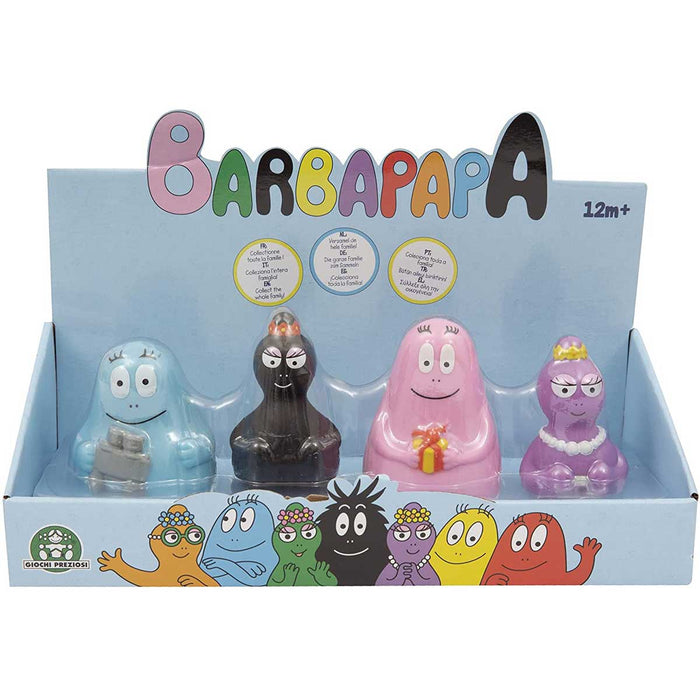 GIOCHI PREZIOSI Barbapapa Set 4 Personaggi - BAP06000