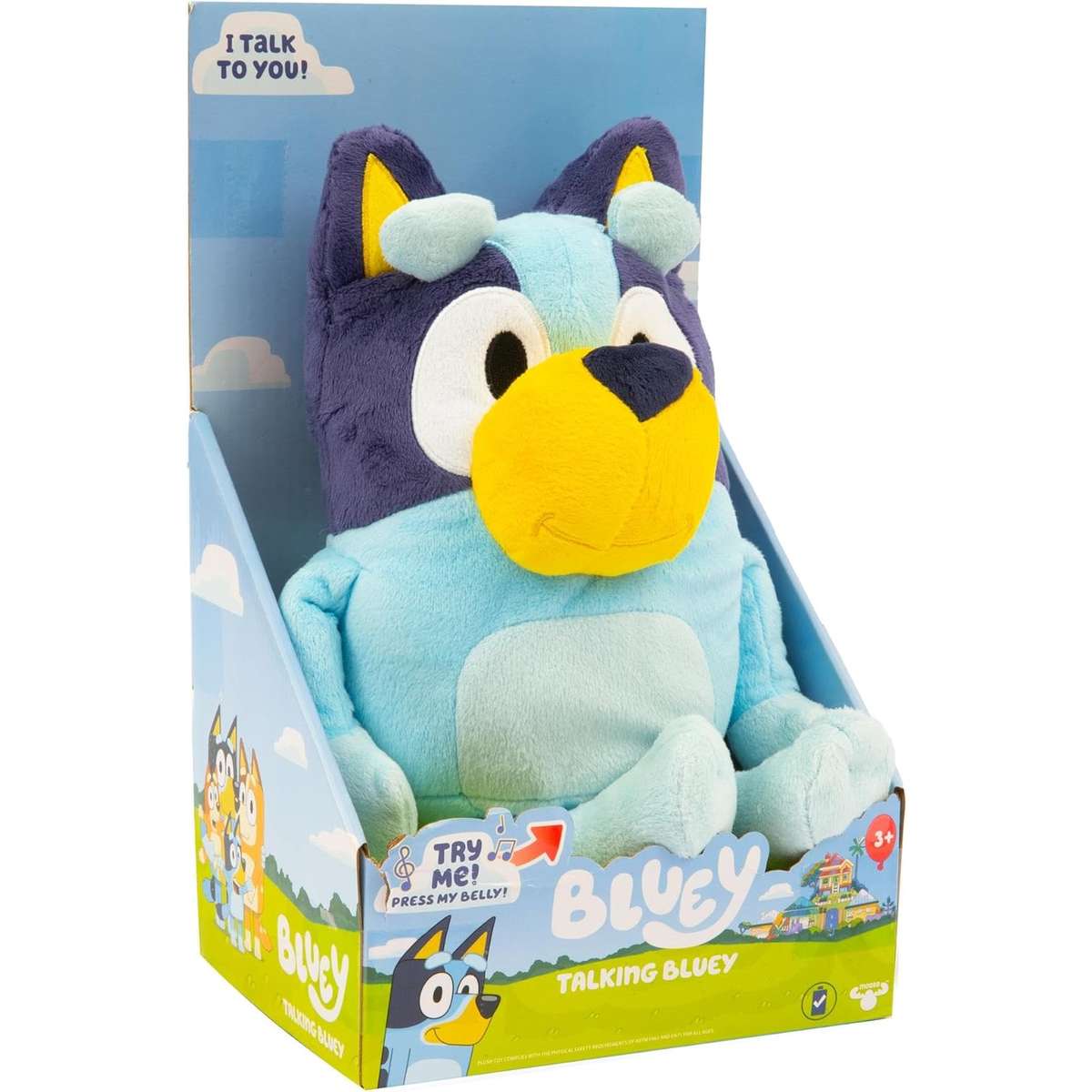 GIOCHI PREZIOSI BLUEY - Peluche de Bingo Douce - Environ 20 cm - avec