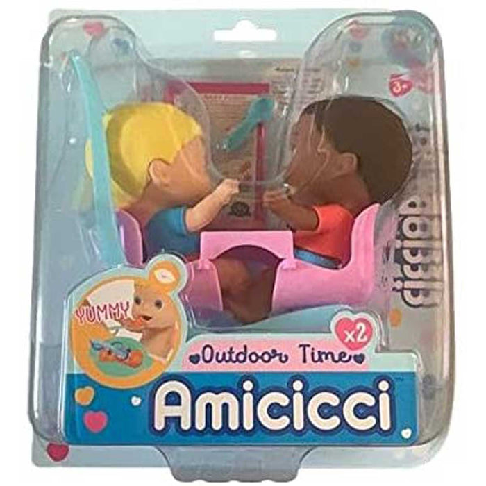 GIOCHI PREZIOSI Cicciobello Amicicci Passeggino Doppio CC019000
