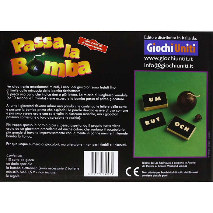 GIOCHI UNITI Passa la Bomba - GU034/2