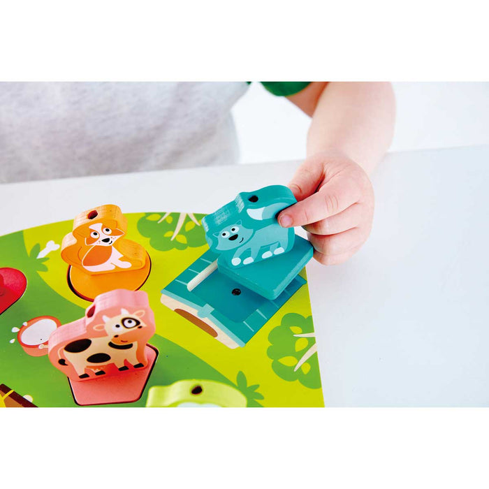 HAPE Puzzle Dei Suoni Del Cortile - E1614