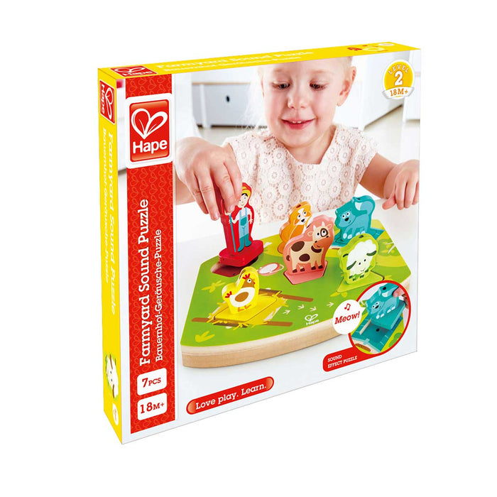 HAPE Puzzle Dei Suoni Del Cortile - E1614