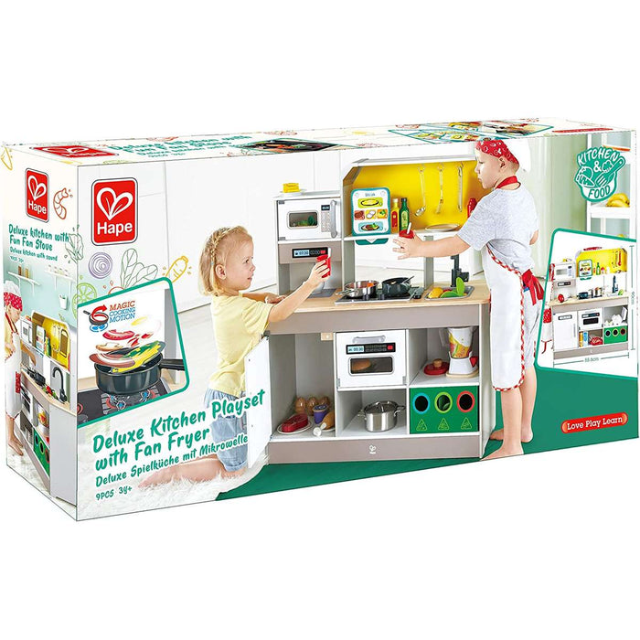 HAPE Cucina Deluxe Con Friggitrice E Ventola - E3177