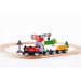 HAPE Pista Treno Con Gru E Set Locomotiva - E3731