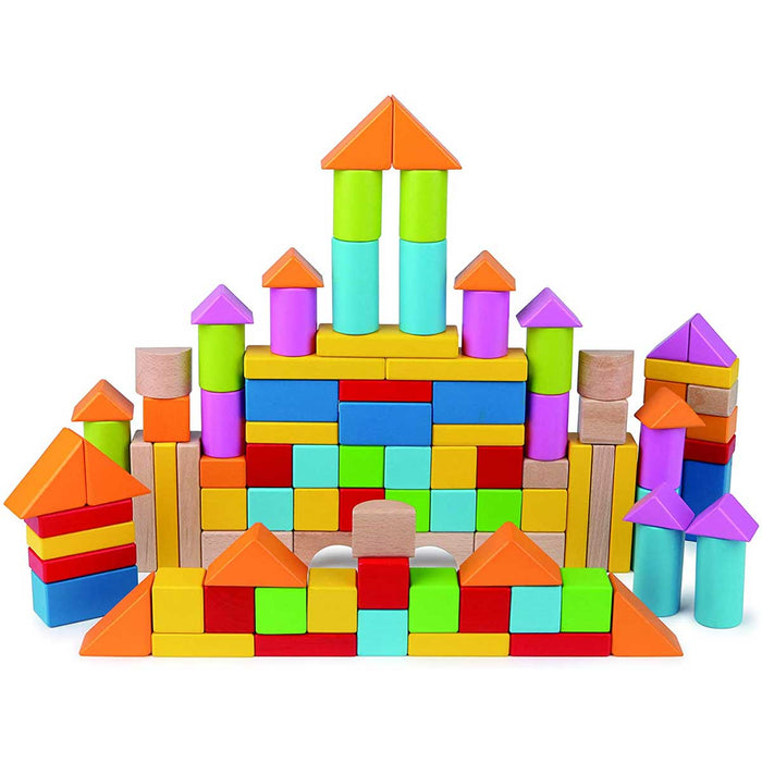 HAPE Contenitore 101 Blocchi Di Costruzione - E8247