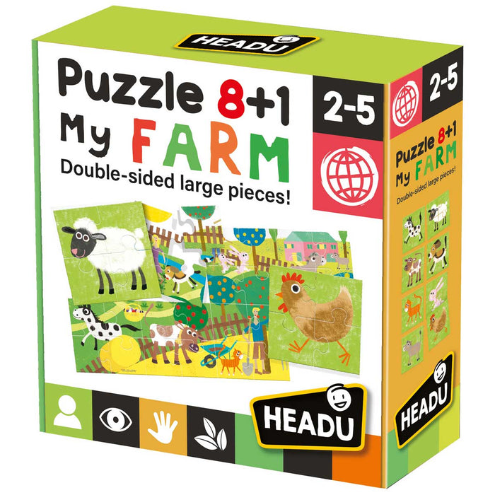 HEADU Montessori First Puzzle The Jungle - IT20867