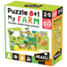 HEADU Montessori First Puzzle The Jungle - IT20867