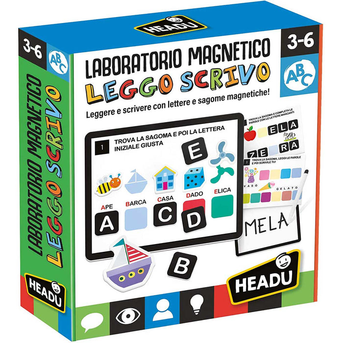 HEADU Laboratorio Magnetico Leggo E Scrivo - IT27897