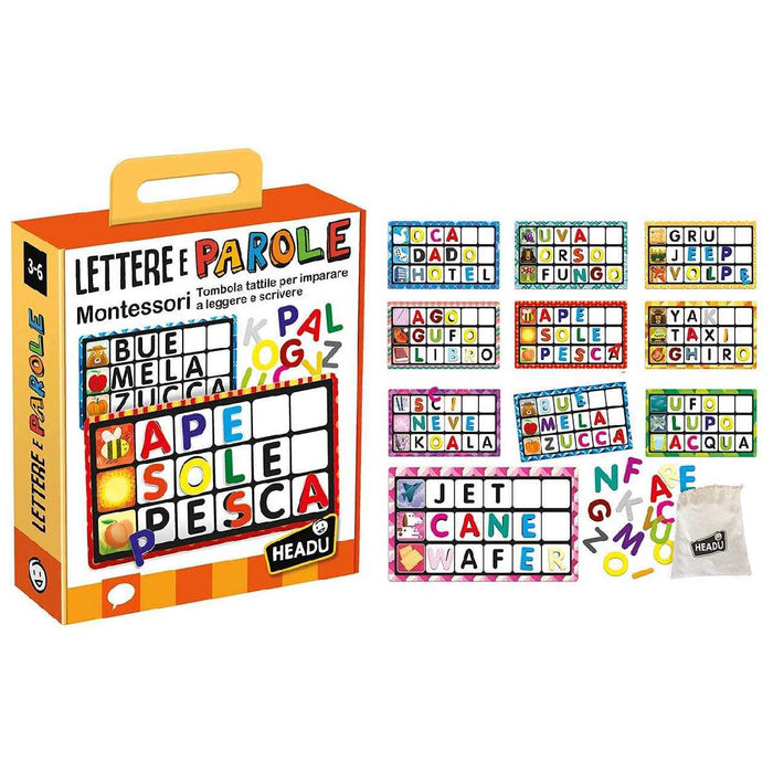 HEADU Lettere E Parole Montessori New - IT53870
