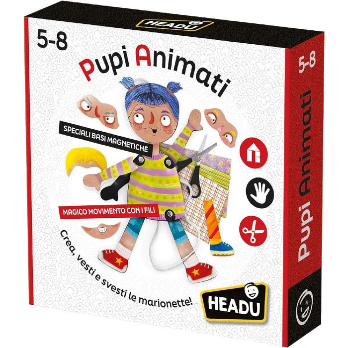 HEADU Pupi Animati - Marionette Fai Da Te - IT56925