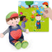HEADU Bambolotto Amico Del Cuore Montessori - IT57199