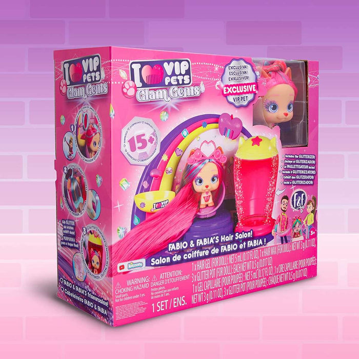 IMC TOYS Vip Pets Nuovo Salone Di Fabio&Fabia Glam Gems - 714687