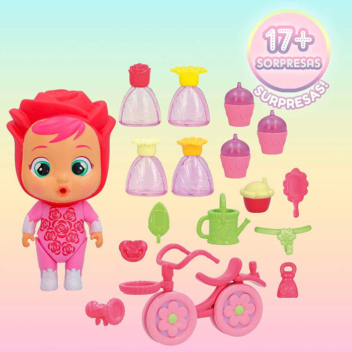 IMC TOYS Cry Babies Happy Flowers Playset - 86241