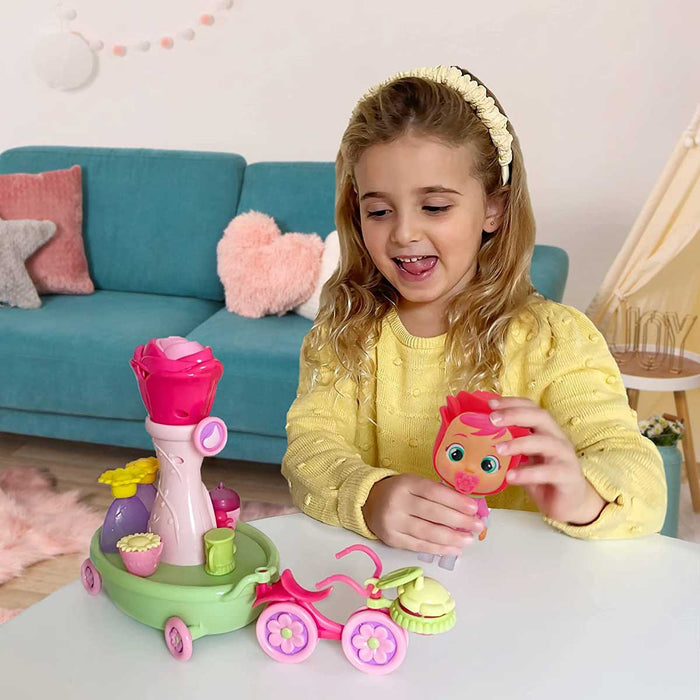 IMC TOYS Cry Babies Happy Flowers Playset - 86241