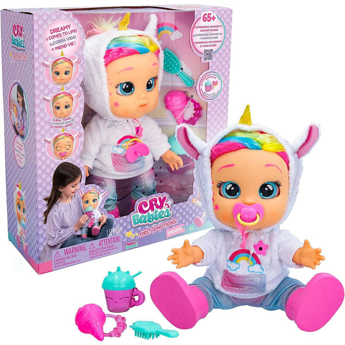IMC TOYS Cry Babies First Emotions Dreamy Bambola Interattiva