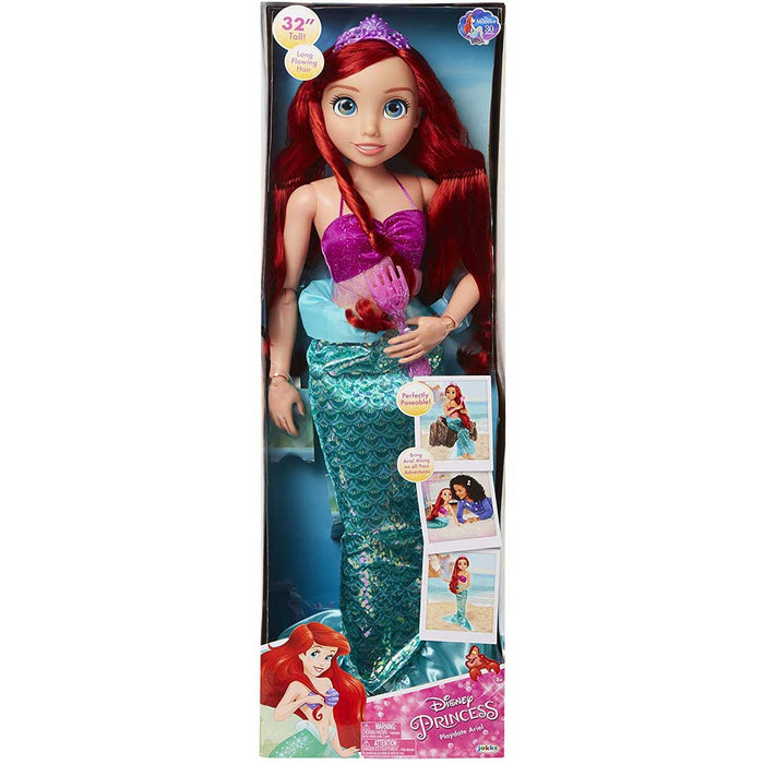 JAKKS PACIFIC Disney Ariel Bambola 80 Cm - 99088-4L