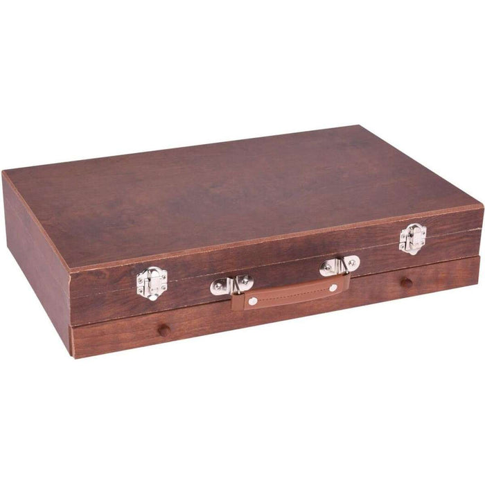 KOH I NOOR Valigetta In Legno Set Pittura E Disegno 112 Pezzi - 110731090